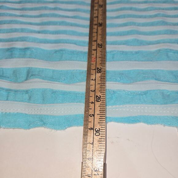 LuLu-B Womens XL Striped Tunic Asymmetrical Hem Coastal Restort Beach Vacation - Picture 6 of 10